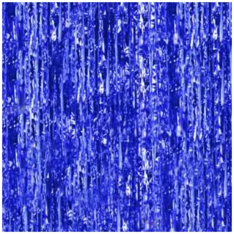 kurtyna na drzwi classic niebieska partypal 200 x 100 cm