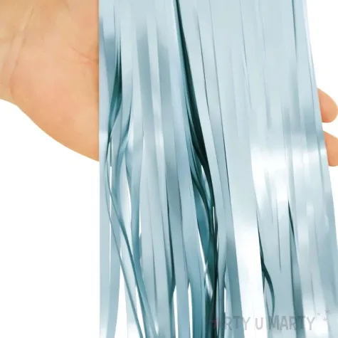 kurtyna na drzwi classic niebieski jasny godan 100 x 200 cm