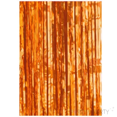 kurtyna na drzwi classic pomaranczowa partypal 250 x 100 cm