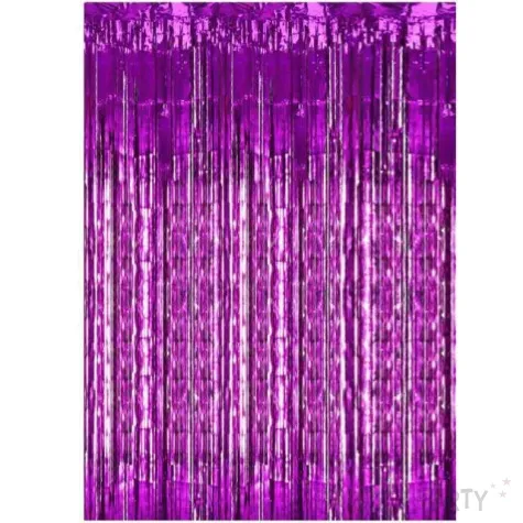 kurtyna na drzwi classic purpurowa partydeco 250 x 90 cm