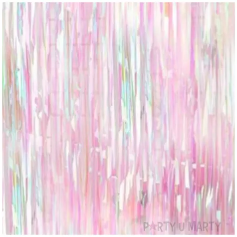 kurtyna na drzwi classic rozowa opalizujaca jix 100 x 200 cm