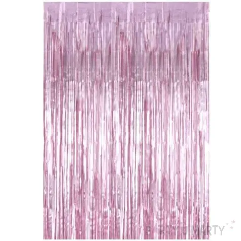 kurtyna na drzwi classic rozowa partydeco 250 x 90 cm