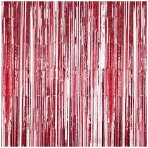 kurtyna na drzwi classic rozowe zloto jix 200 x 100 cm