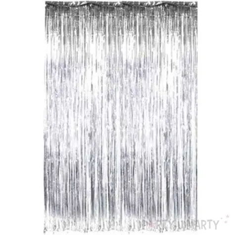 kurtyna na drzwi classic srebrna godan 240 x 90 cm