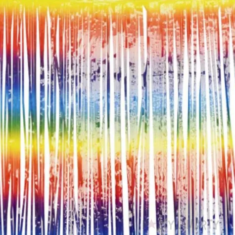 kurtyna na drzwi classic teczowy mix godan 200 x 100 cm