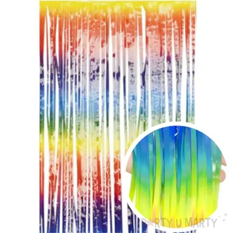 kurtyna na drzwi classic teczowy mix godan 200 x 100 cm