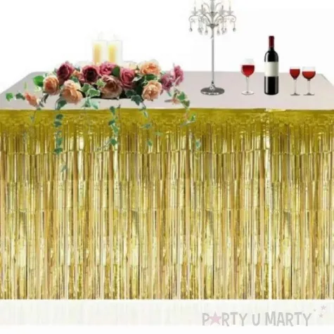 kurtyna na drzwi classic zlota jix 300 x 75 cm