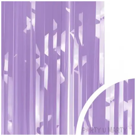 kurtyna na drzwi dekoracja na sylwestra urodziny fioletowy 200 x 100 cm
