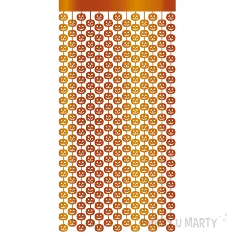 kurtyna na drzwi dynie pomaranczowy guirca 100 x 200 cm