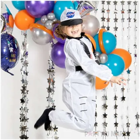 kurtyna na drzwi gwiazdki metalik srebrny folat 200 x 100 cm