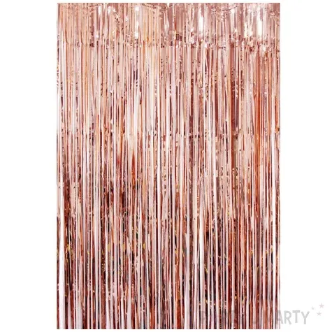 kurtyna na drzwi holograficzna miedziana jix 200 x 100 cm