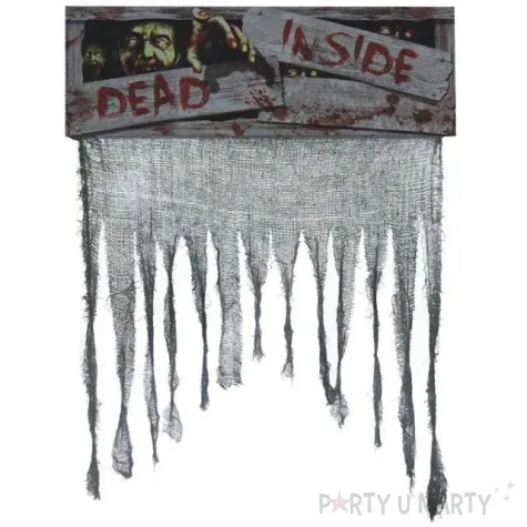 kurtyna na drzwi horror dead inside 137 x 96 cm