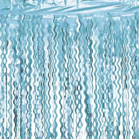 kurtyna na drzwi spirale niebieski godan 200 x 100 cm