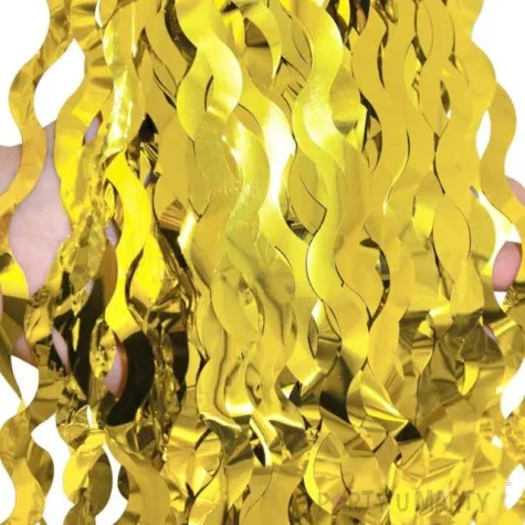 kurtyna na drzwi spirale zlota godan 100 x 200 cm