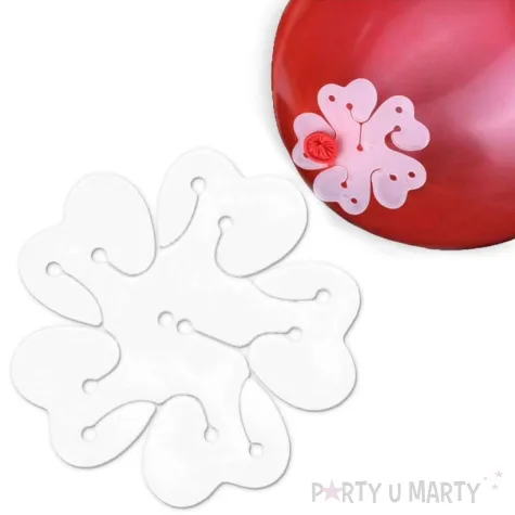 laczniki do balonow kwiatek 11 balonow partypal 8 cm 10 szt
