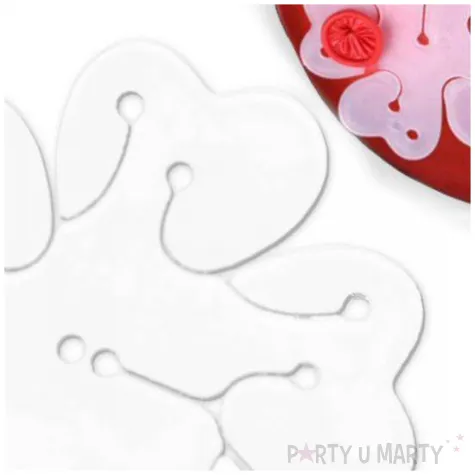 laczniki do balonow kwiatek 11 balonow partypal 8 cm 10 szt