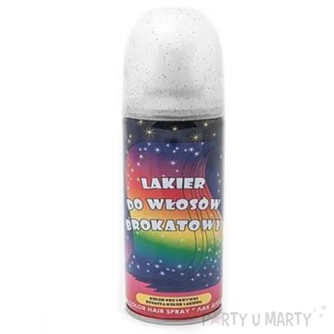 lakier do wlosow godan brokat srebrny 125 ml