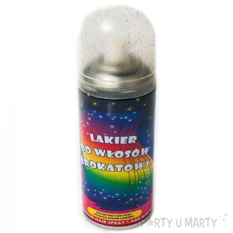 lakier do wlosow godan brokat zloty 125 ml