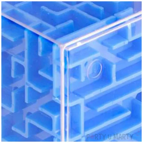 lamiglowka labirynt 3d niebieska ikonka