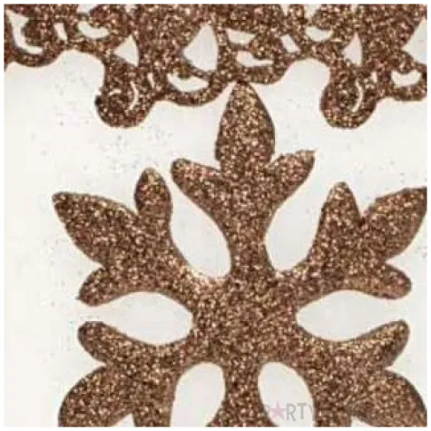 lampion elipsa sniezynka bialo zloty adpal 145 135 mm