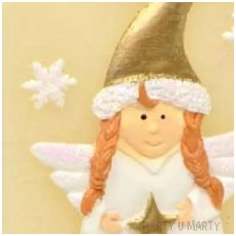 lampion kostka aniolek ecru adpal 115 100 mm