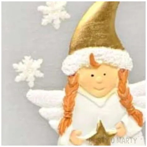 lampion kostka aniolek szary adpal 115 100 mm