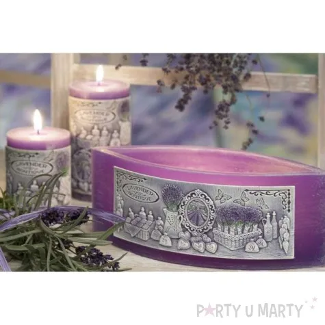 lampion lezka lawendowa bartek candles 95 265 mm