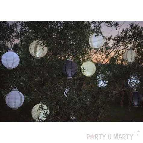 lampion papierowy chinski pomaranczowy santex 20 cm