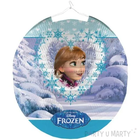 lampion papierowy frozen anna amscan 26 cm