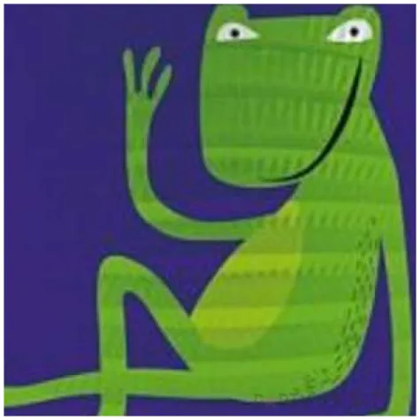 lampion papierowy zabka granatowy amscan 25 cm