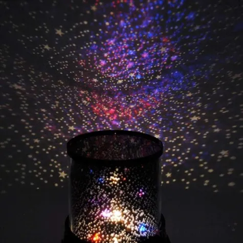 lampka projektor gwiazd multikolor godan