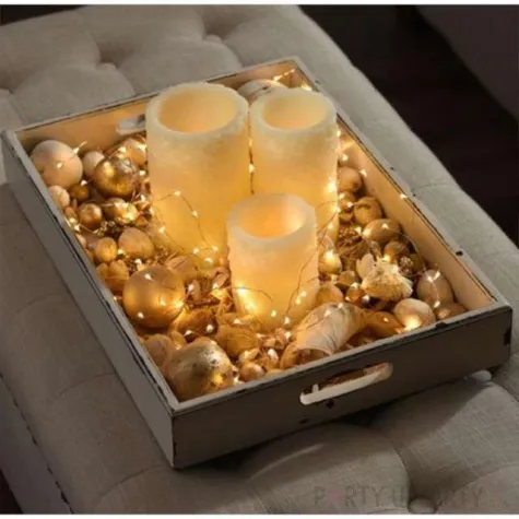 lampki mikro led biale cieple czakos 2 m