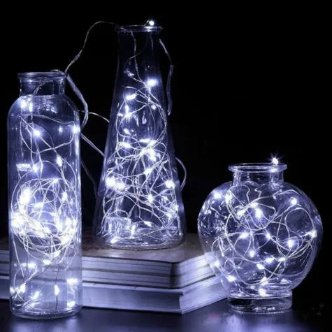 lampki mikro led biale zimne czakos 2 m