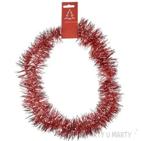 lancuch choinkowy classic 5 czerwony 5 cm 1 5 m arpex