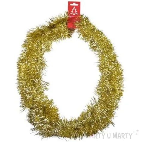 lancuch choinkowy classic 6 5 zloty 6 5 cm 2 m arpex