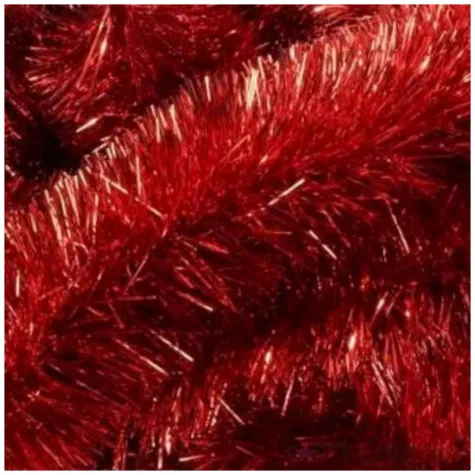 lancuch choinkowy classic big czerwony arpex 8 cm 2 m