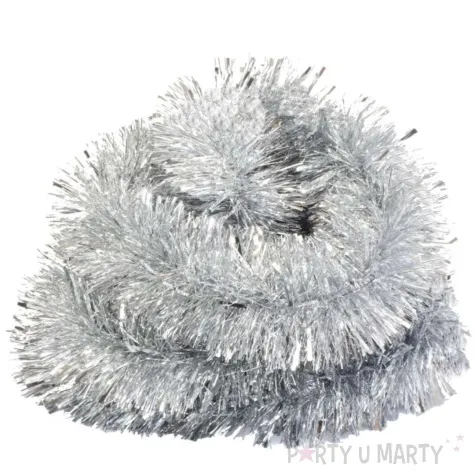 lancuch choinkowy classic big srebrny arpex 8 cm 2 m