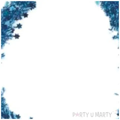 lancuch choinkowy classic gwiazdki 3 niebieski 3 cm 2 m arpex