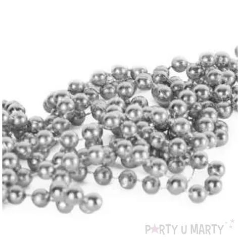 lancuch choinkowy korale srebrne arpex 8 mm 2 7 m