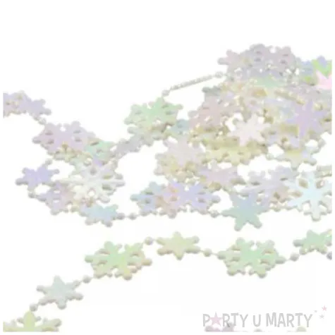 lancuch choinkowy perlowe gwiazdki arpex 270 cm