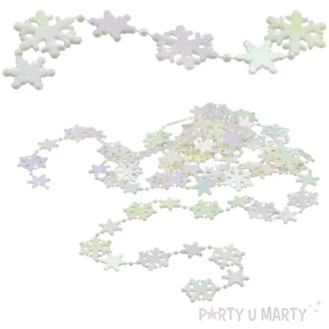 lancuch choinkowy perlowe gwiazdki arpex 270 cm