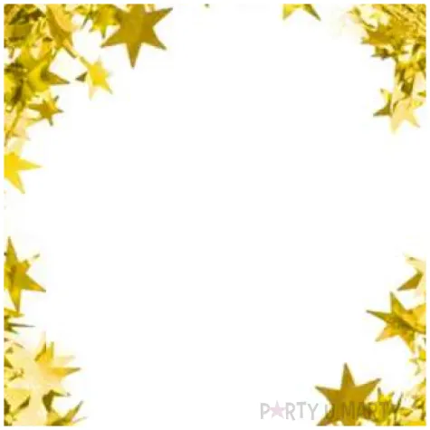 lancuch girlanda zlote gwiazdki partypal 500 cm