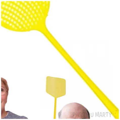 lapka na muchy tulipan niszczyciel owadow zolty 44 cm