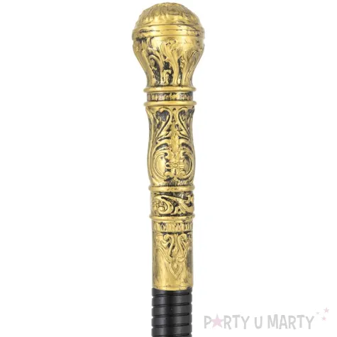 laska krola wampira gentlemana dodatek do storoju zlota z ornamentami