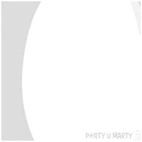 litera drewniana c biala partydeco