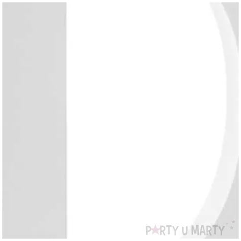 litera drewniana d biala partydeco