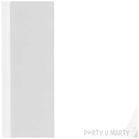 litera drewniana l biala partydeco 16x20 cm