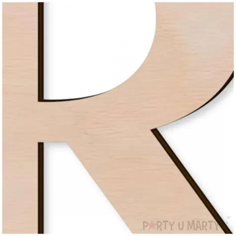 litera drewniana times r rozm m 100x100 mm