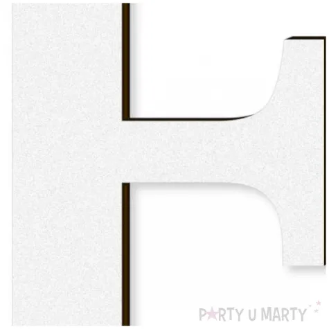 litera laminowana times f bialy rozm m 76x100 mm