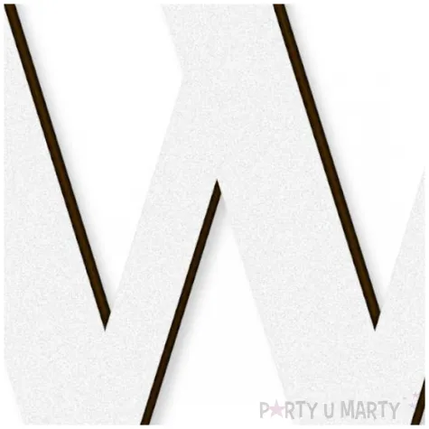 litera laminowana times w bialy rozm m 120x100 mm